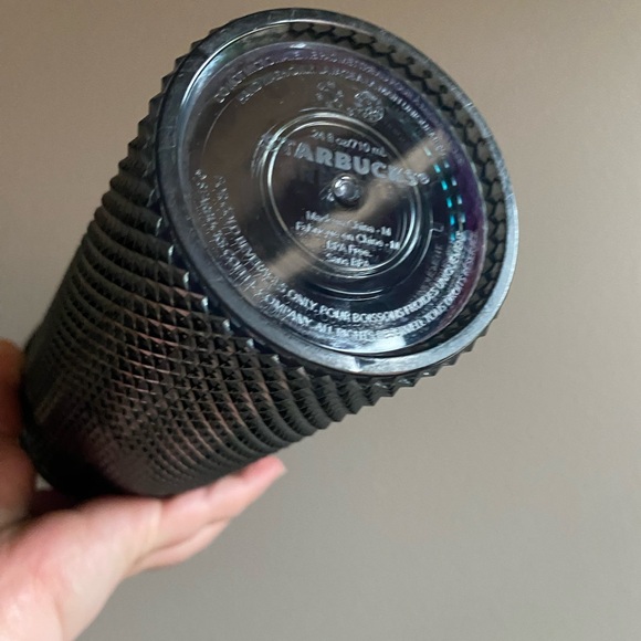 Starbucks Black Studded Tumbler 2020 Iridescent Fall/Halloween Gunmetal - Picture 5 of 7
